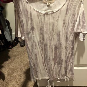 Moon Sky open back tee